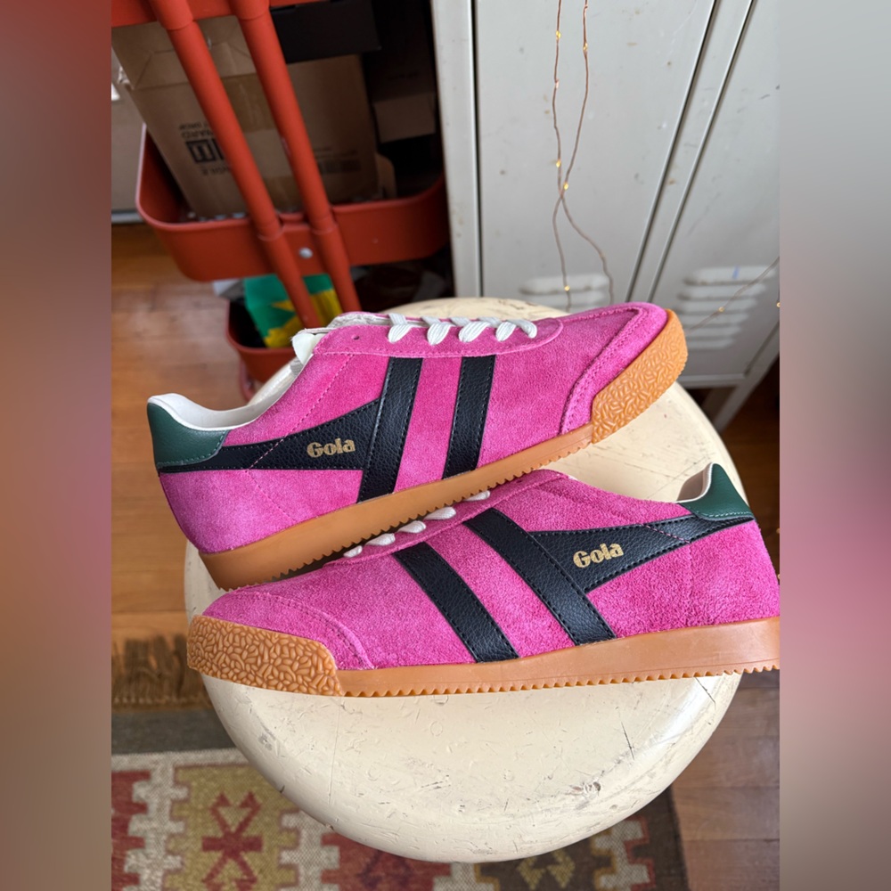 Gola Women's Elan Leather Sneaker - Picture 7 of 16